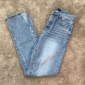 Princess Polly Split hem jeans